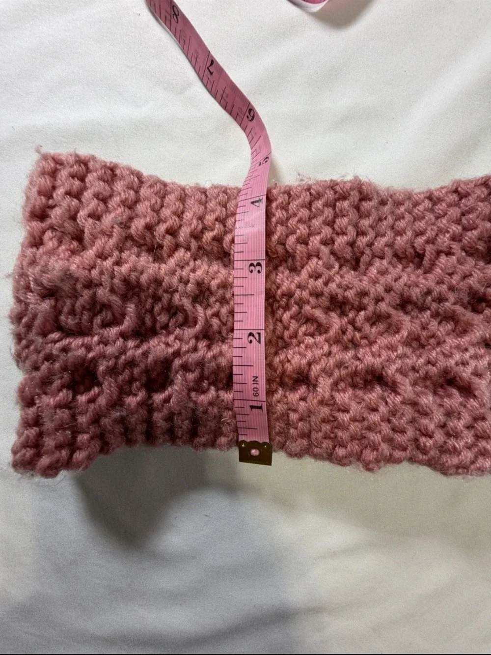Cozy Cable Knit Headband in Dusty Rose - Women Accessories
